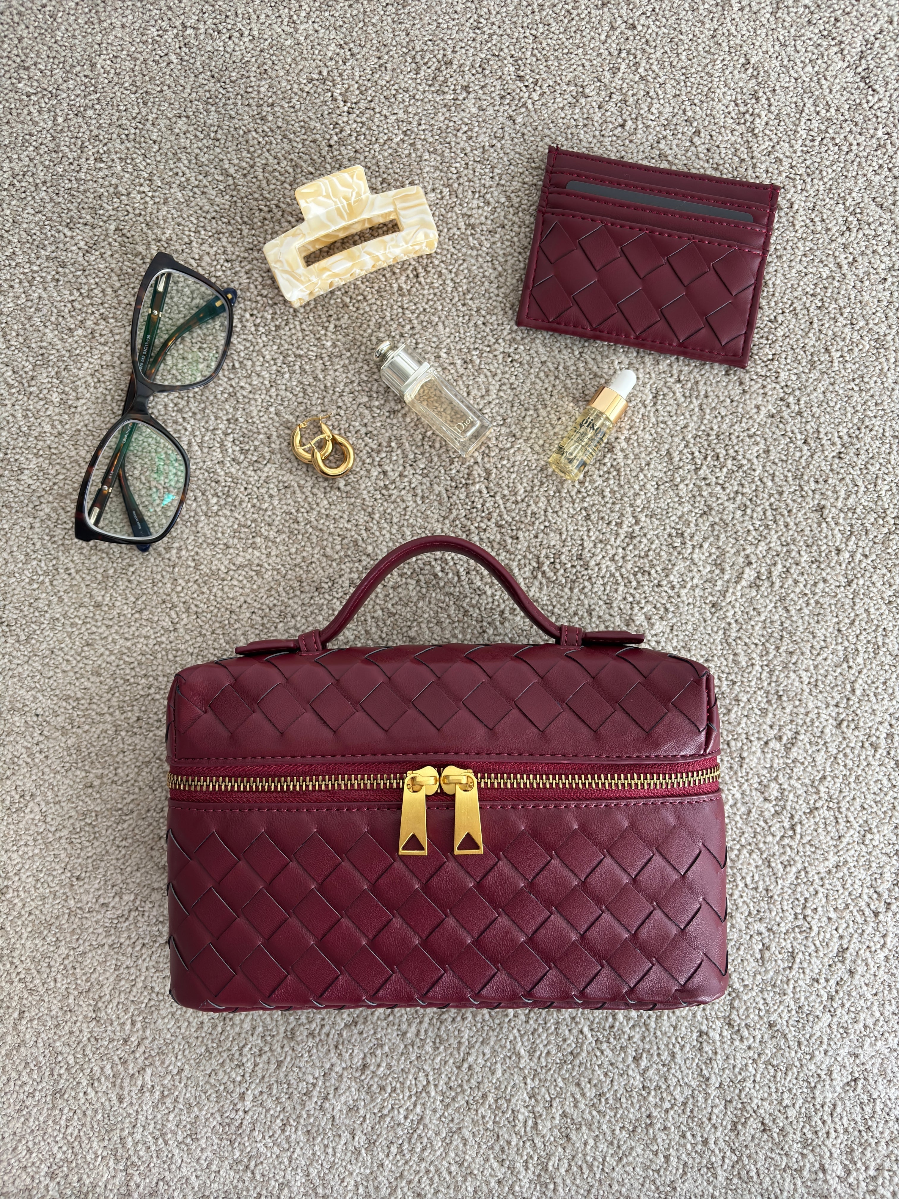 Juliette | Polished Structured Woven Bag