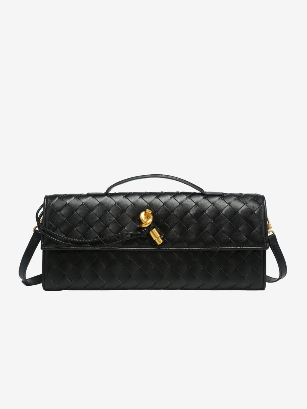 Camila | Luxe Slim Woven Clutch