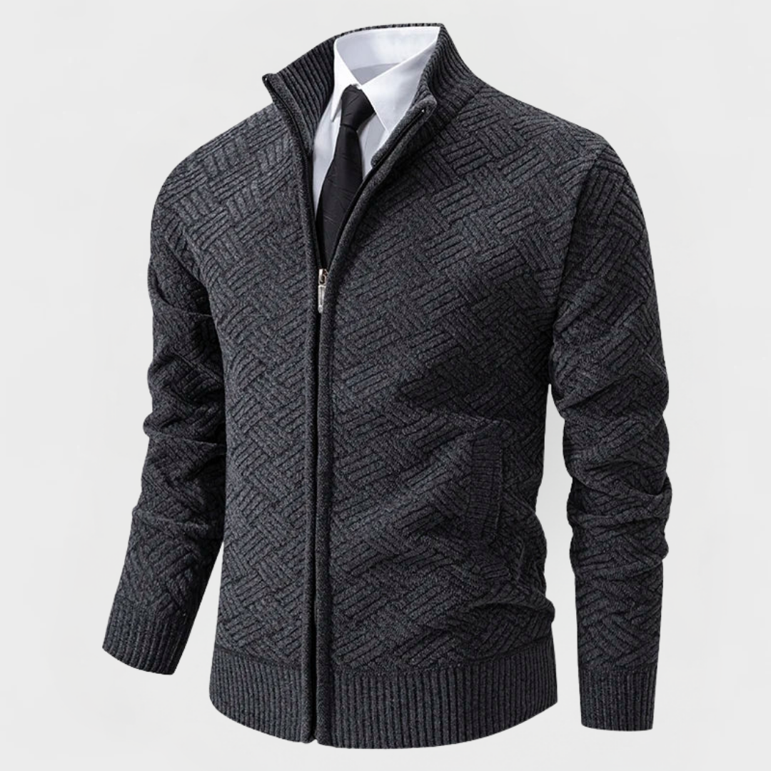 Caleb™ | Textured Cardigan