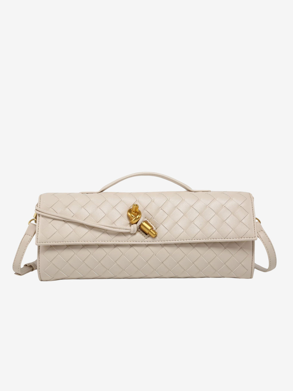 Camila | Luxe Slim Woven Clutch