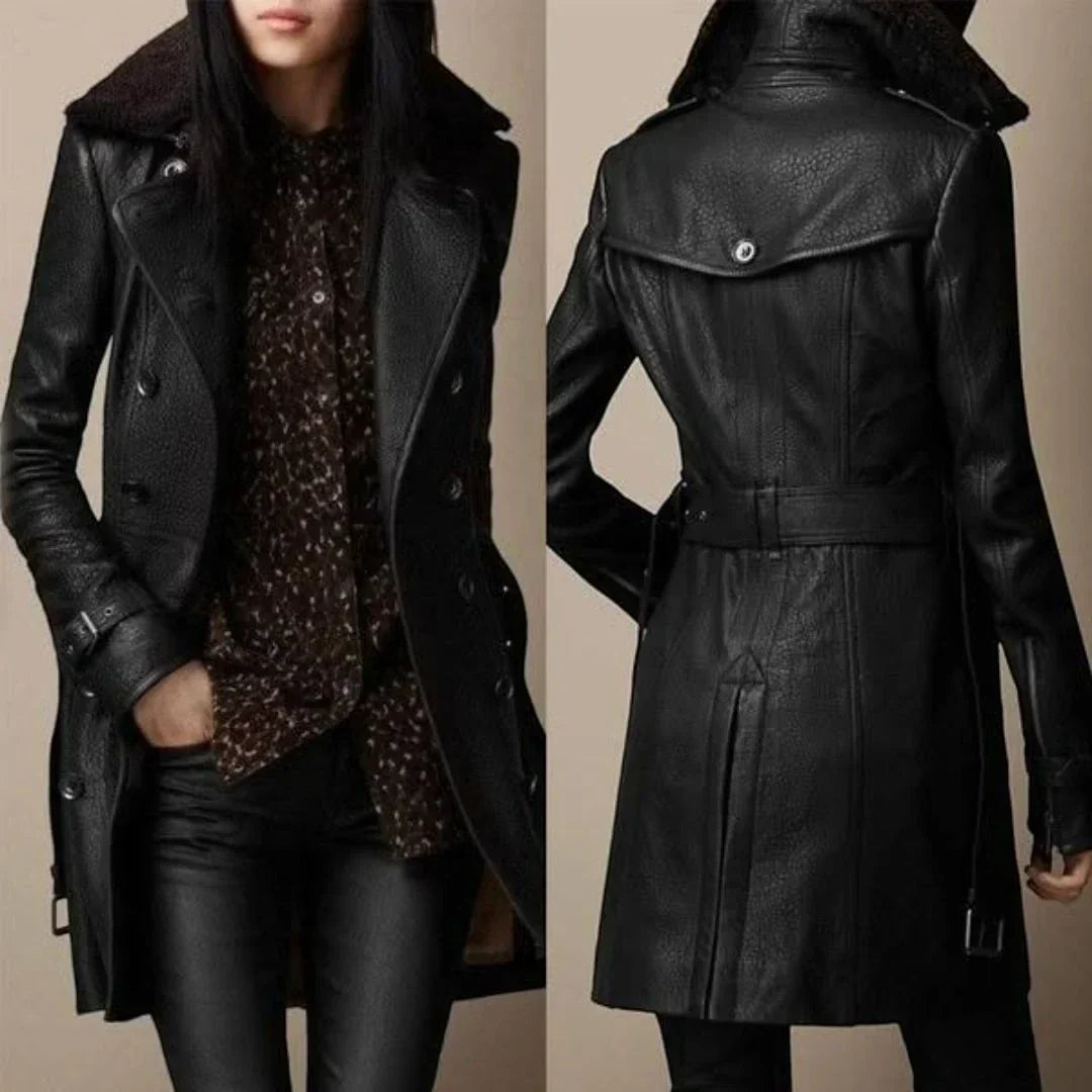Eirlys | Leather Coat