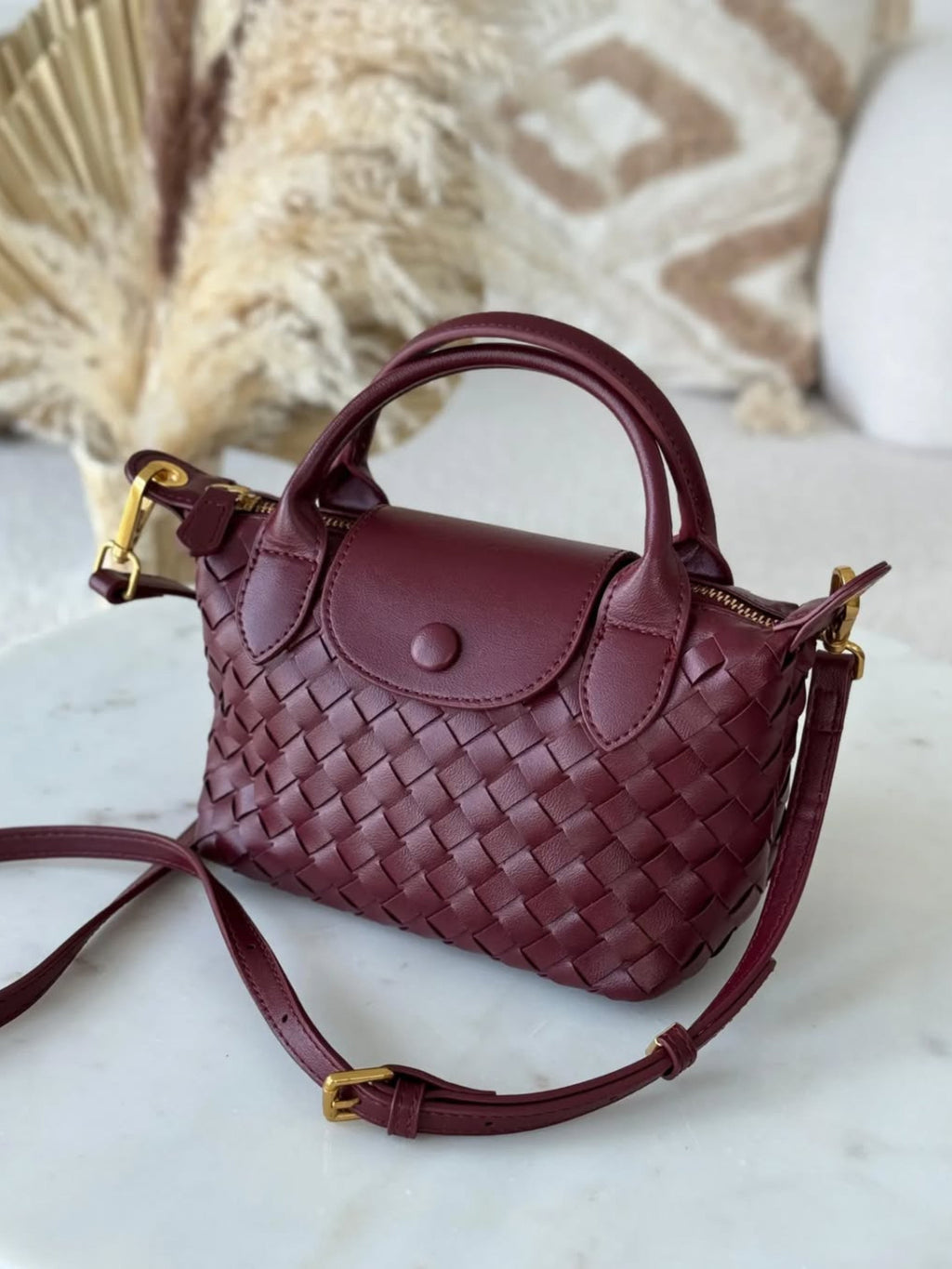 Elise | Braided Petite Convertible Bag