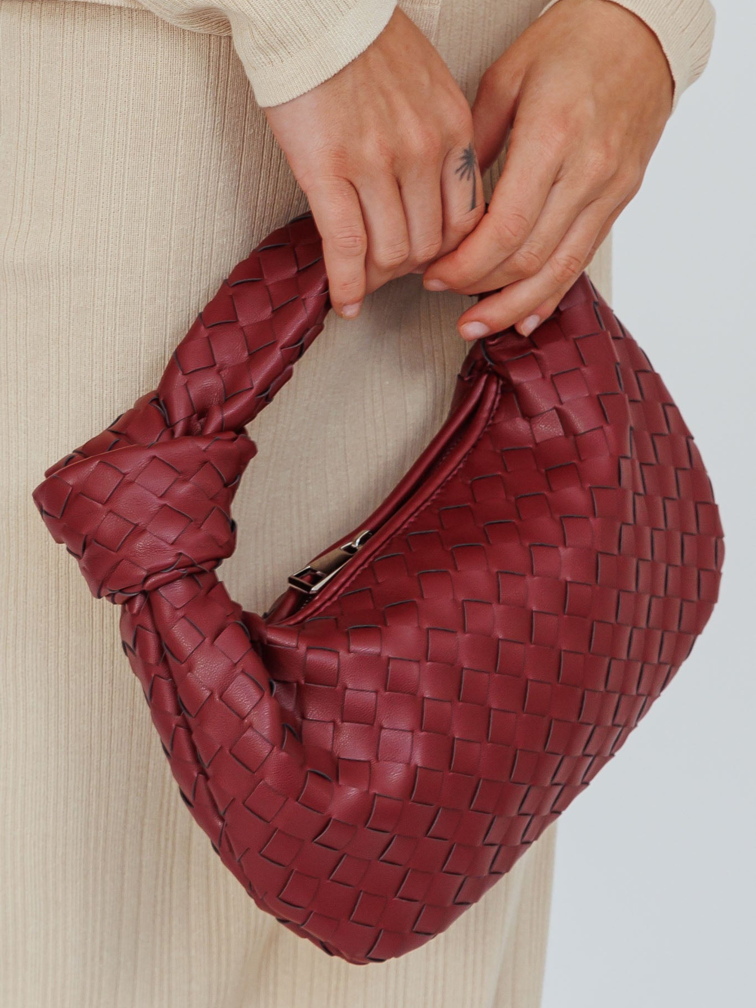 Sienna | Braided Petite Handle Bag