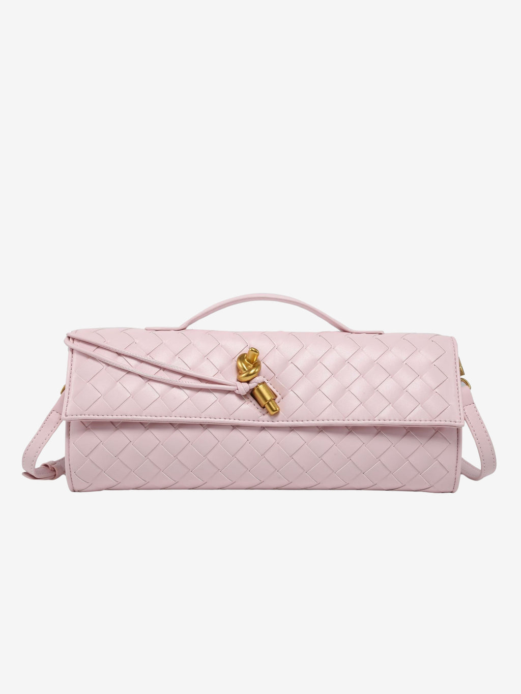 Camila | Luxe Slim Woven Clutch