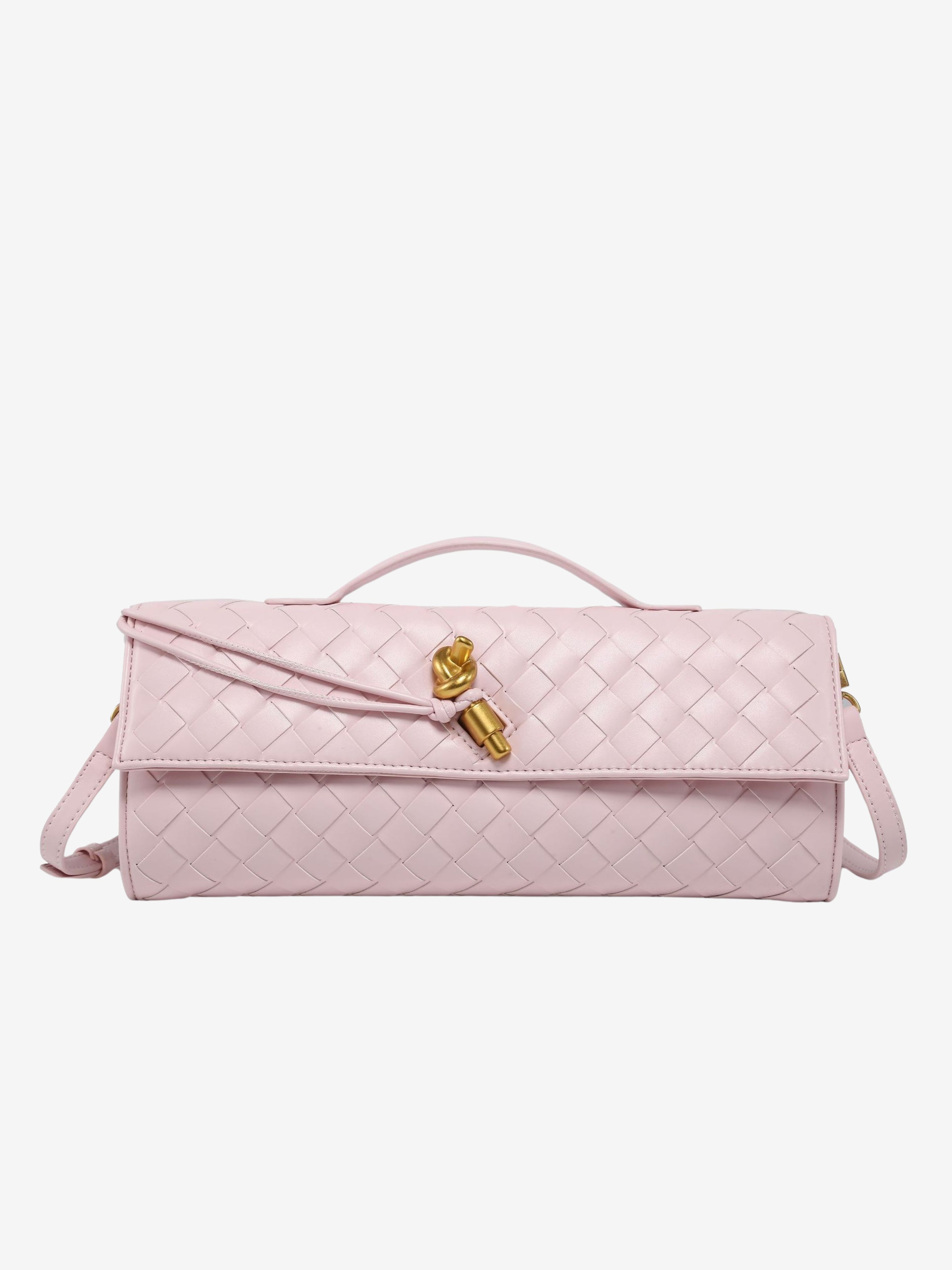 Camila | Luxe Slim Woven Clutch