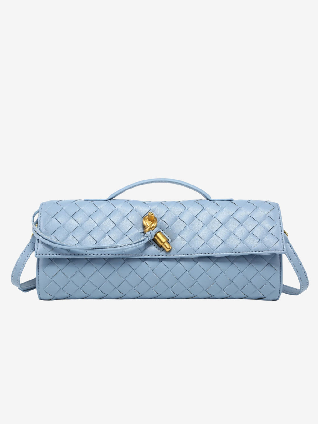 Camila | Luxe Slim Woven Clutch