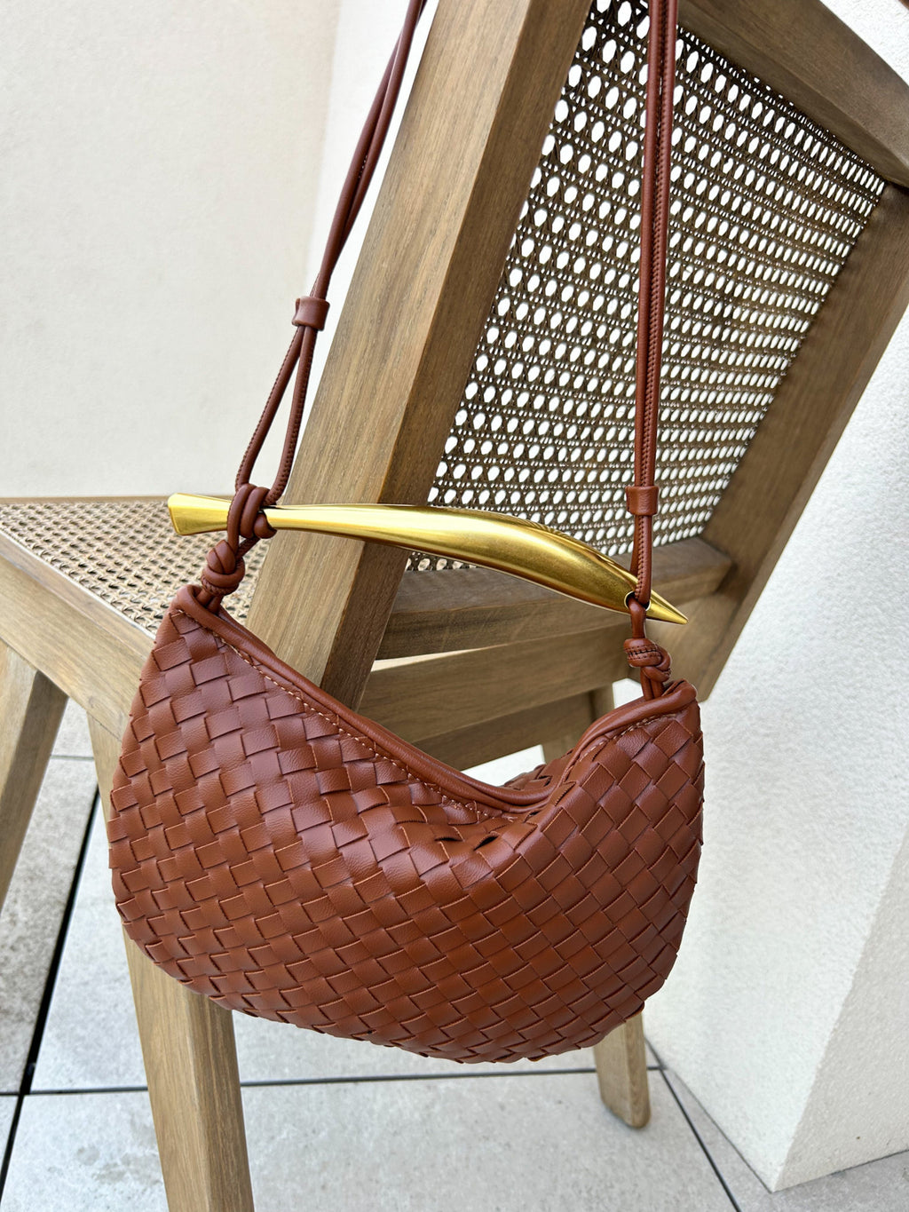 Bianca | Luxe Structured Woven Bag