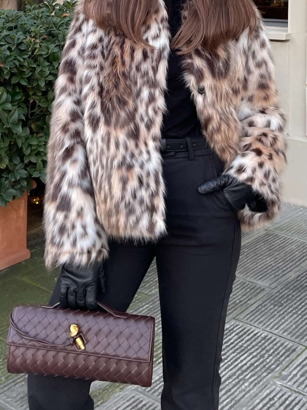 Camila | Luxe Slim Woven Clutch