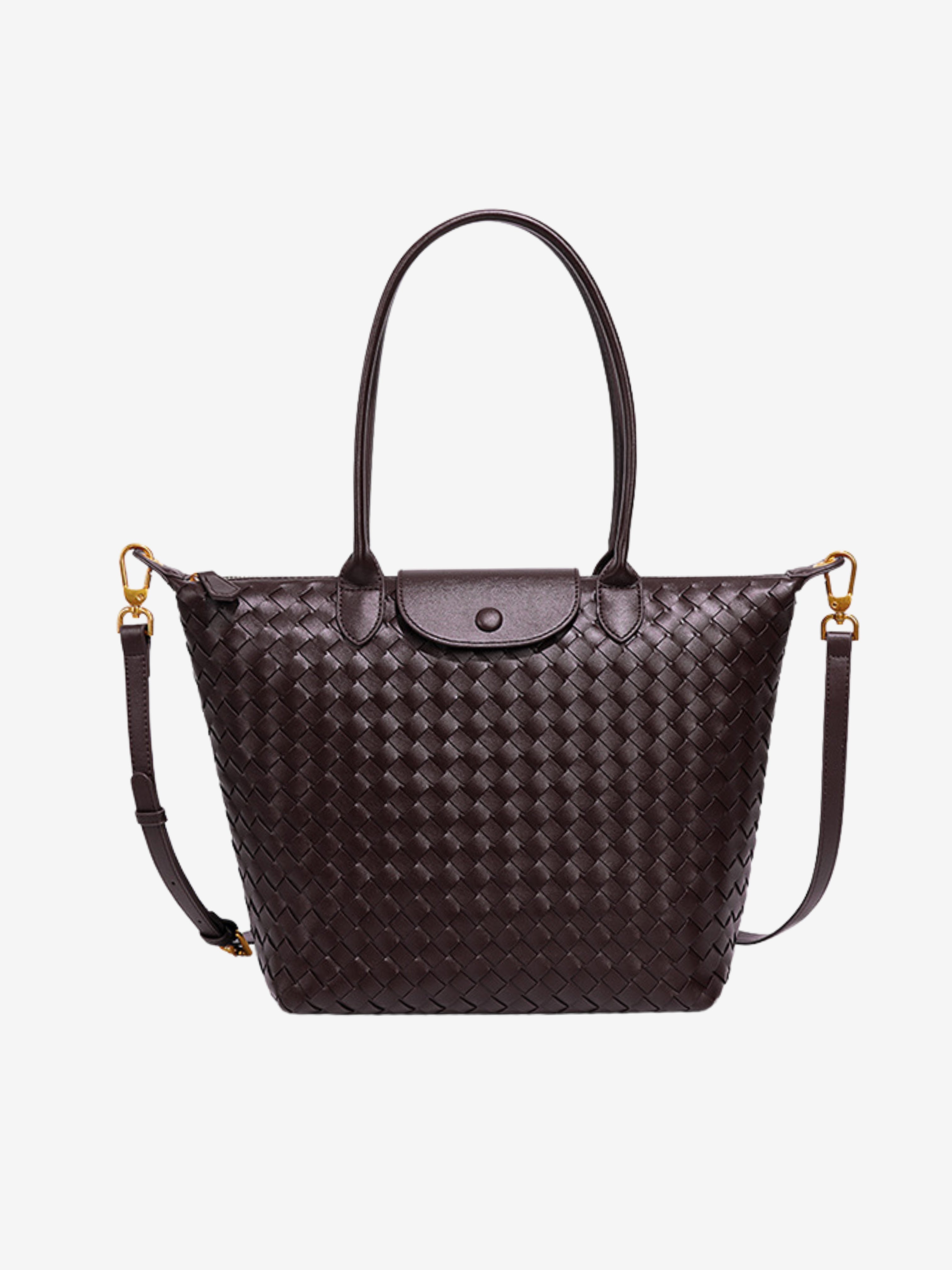 Isabelle | Braided Spacious Everyday Tote