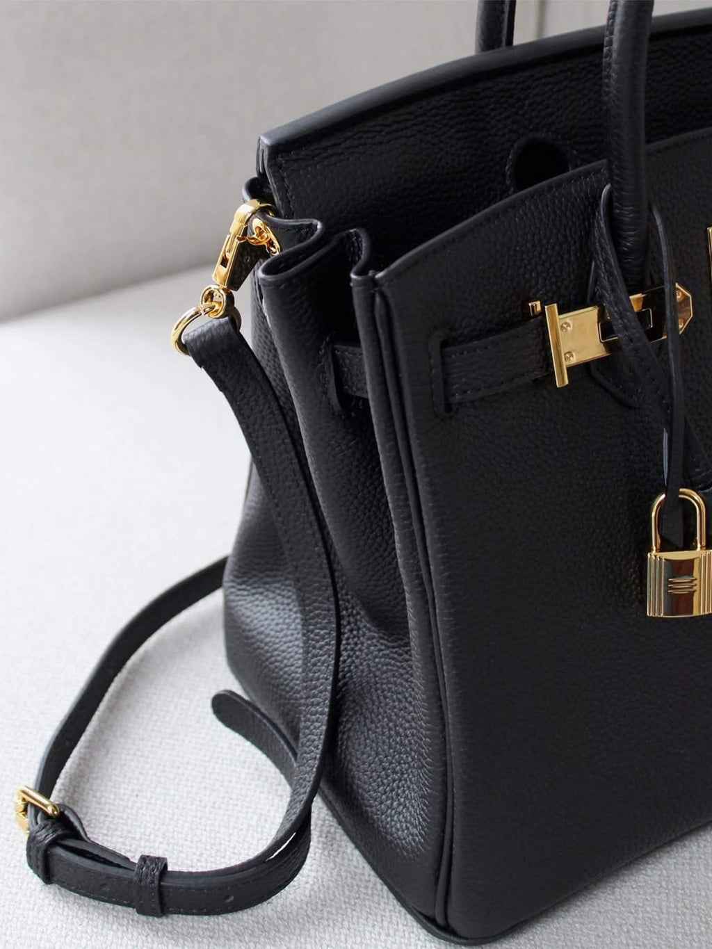Colette | Structured Petite Lock Bag