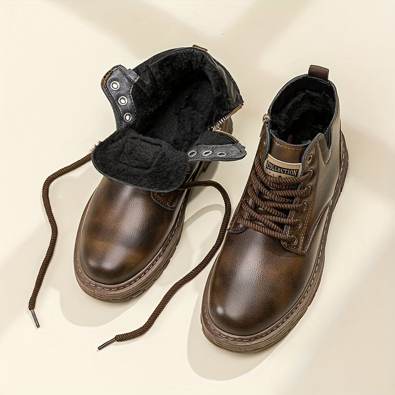 Alex™ | Vintage Lace-Up Boots