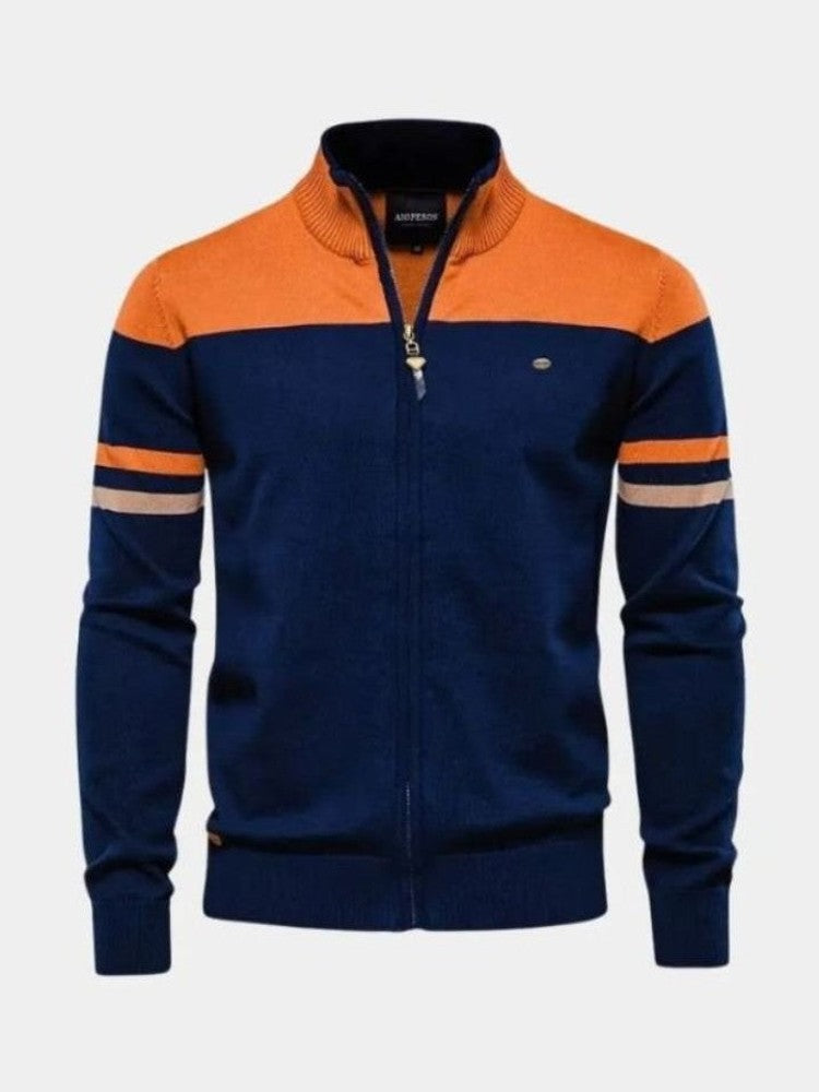 Anders™ | Knitted Cardigan with Zip