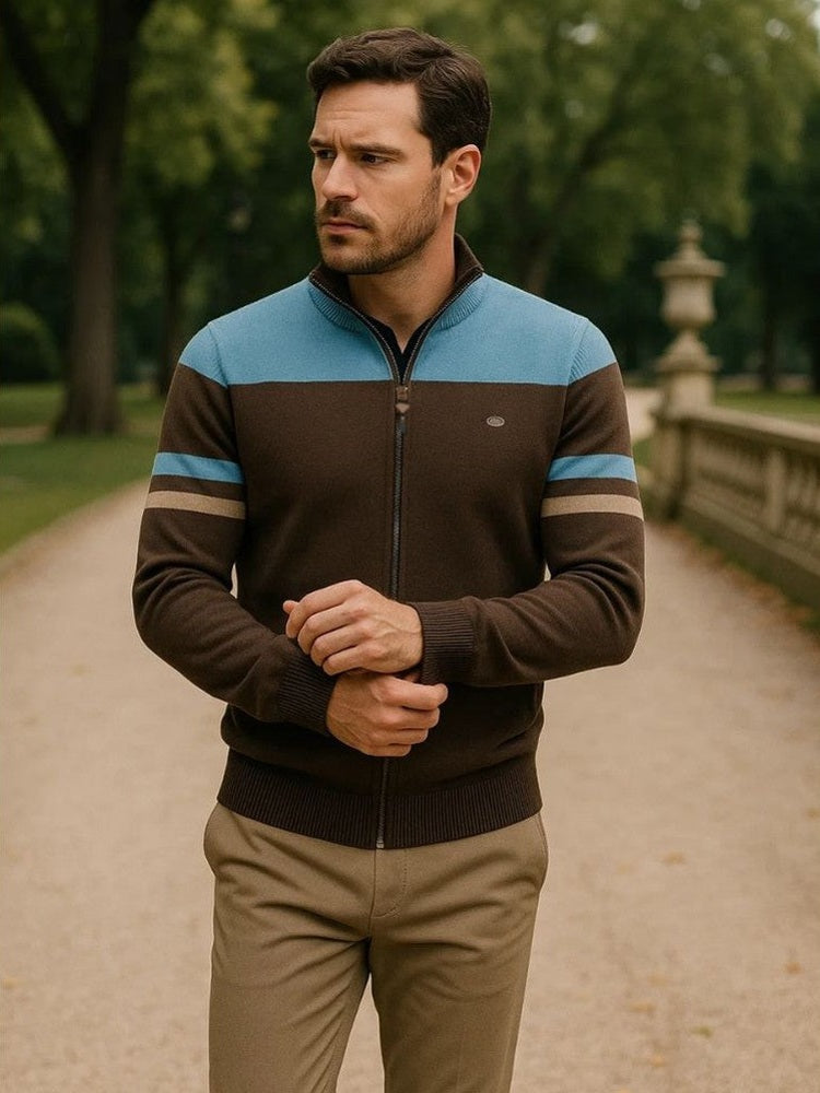 Anders™ | Knitted Cardigan with Zip