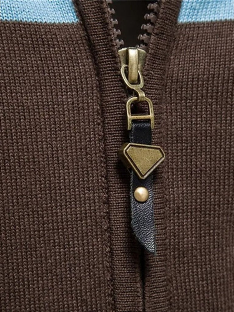 Anders™ | Knitted Cardigan with Zip