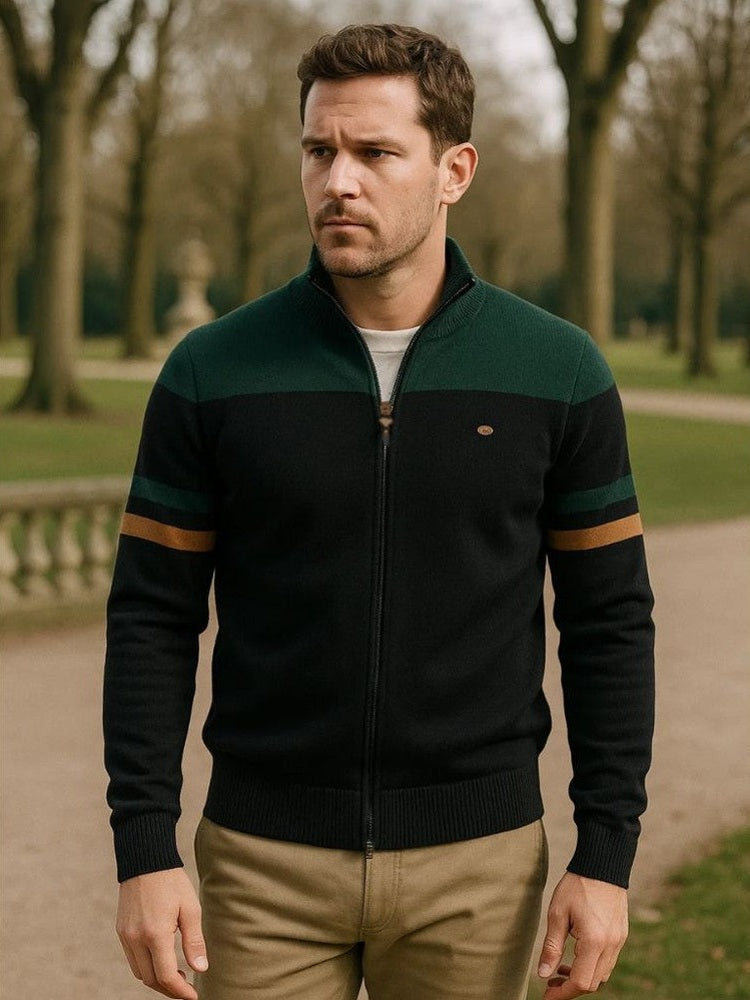 Anders™ | Knitted Cardigan with Zip