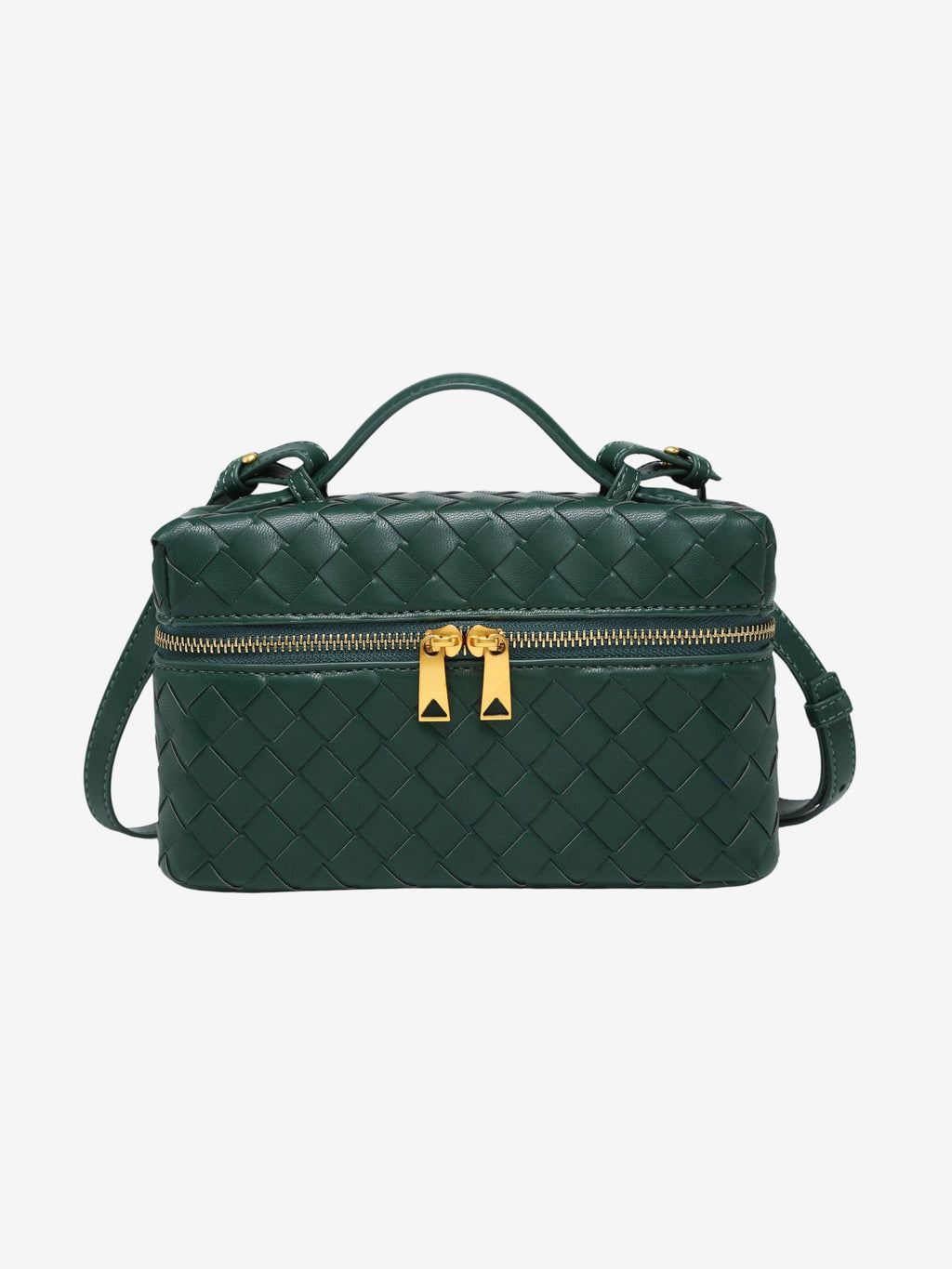 Juliette | Polished Structured Woven Bag