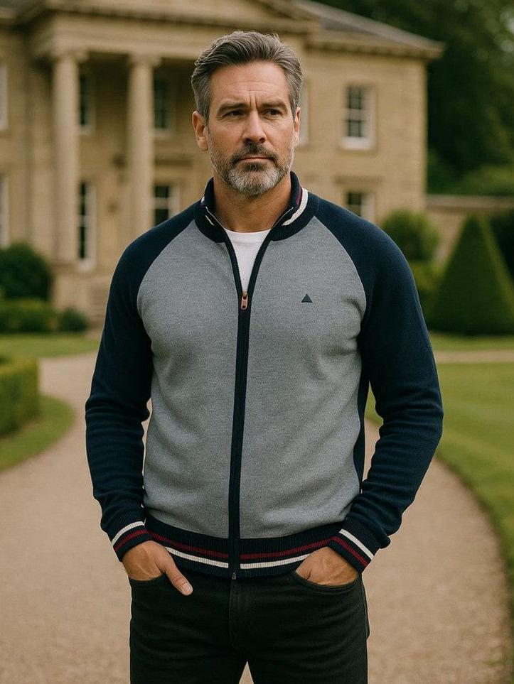 Felix™ | Wool Cardigan with Zip