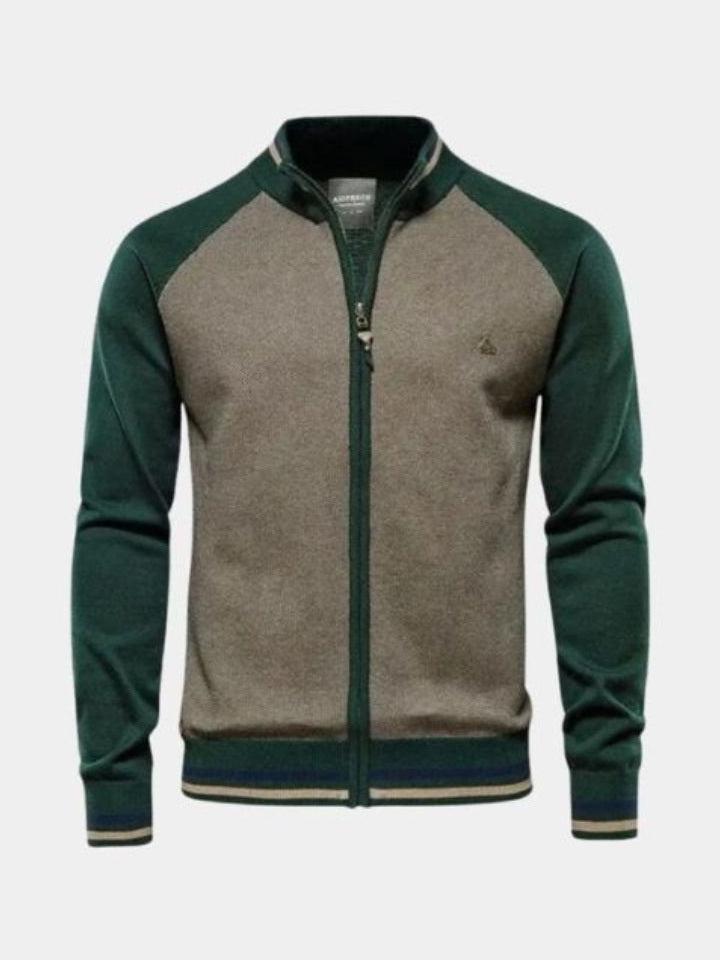 Felix™ | Wool Cardigan with Zip