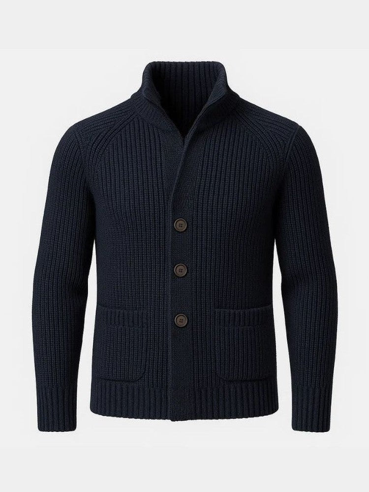 Henrik™ | Knitted Jacket with Buttons
