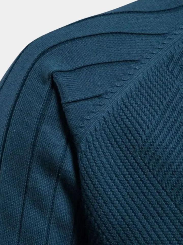 Jacquard™ | Knitted Cardigan with Zip