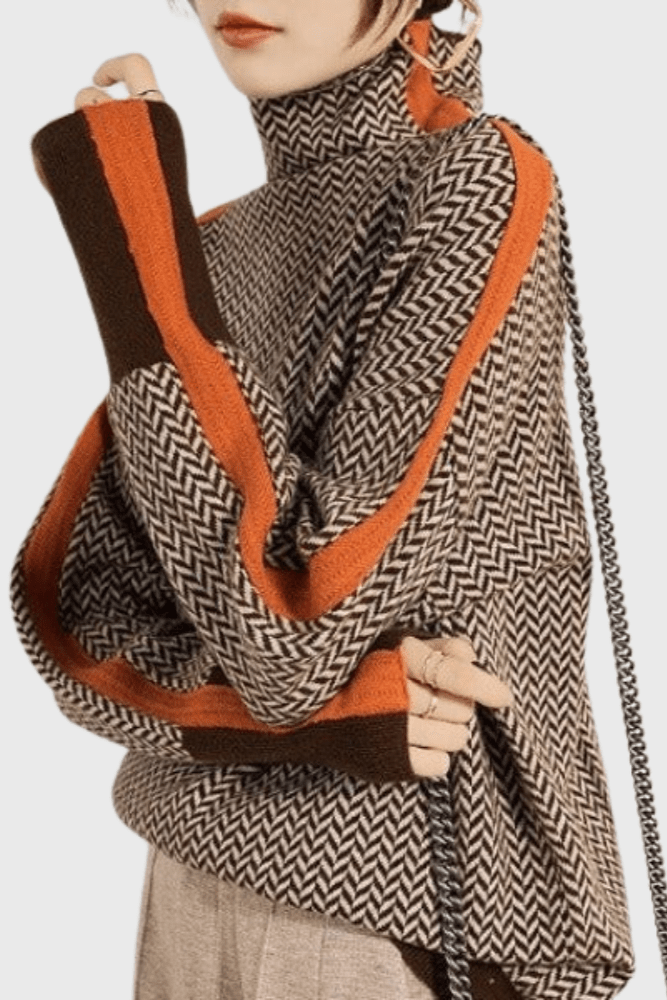 Marie | High-neck Wool Sweater