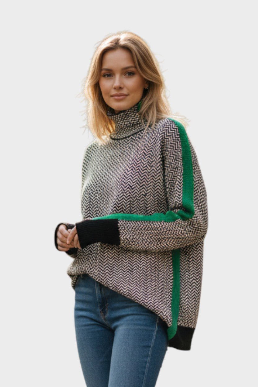 Marie | High-neck Wool Sweater
