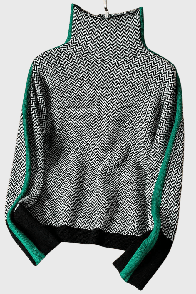 Marie | High-neck Wool Sweater