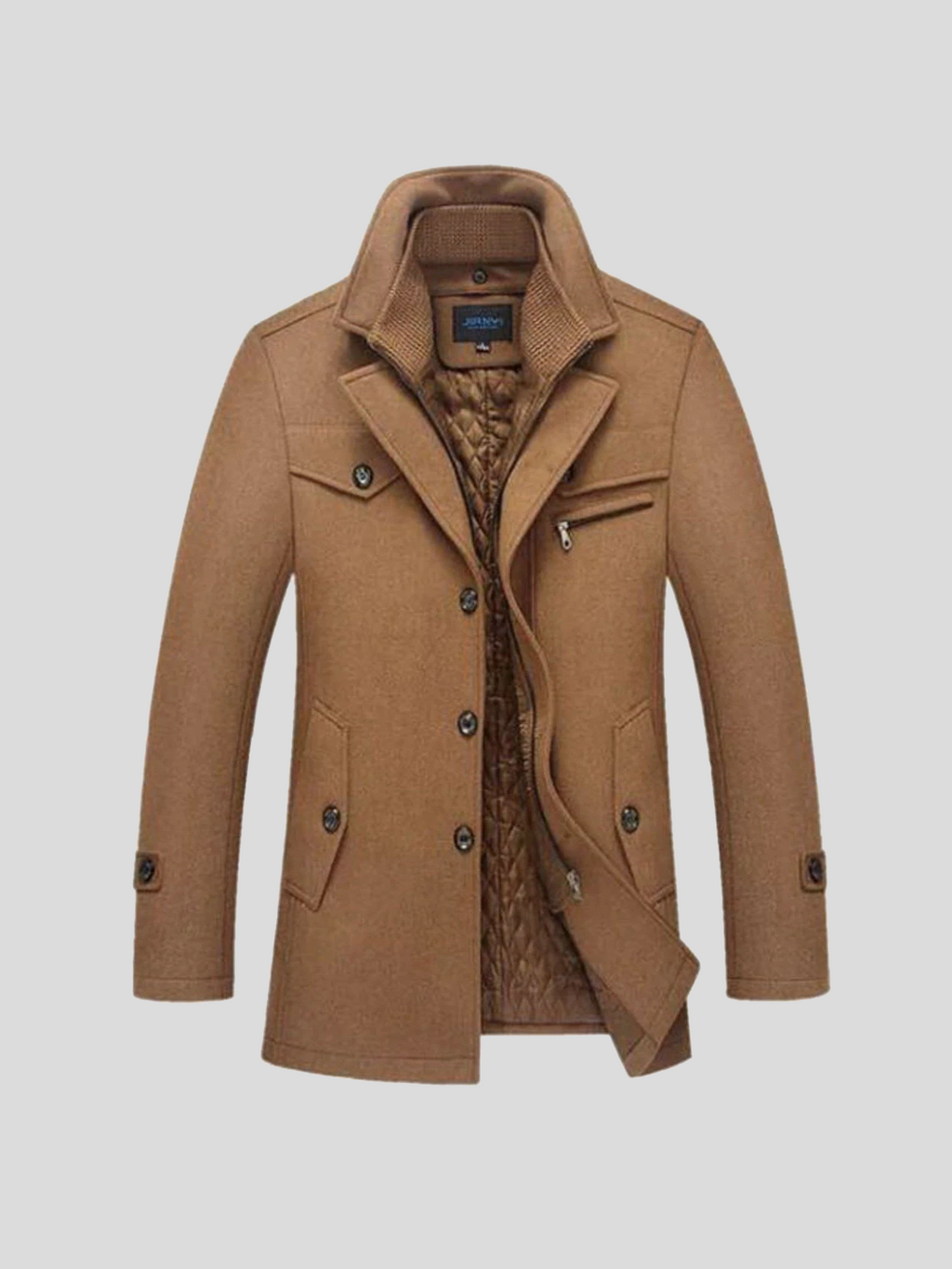 Nikolaj™ | Classic Wool Peacoat