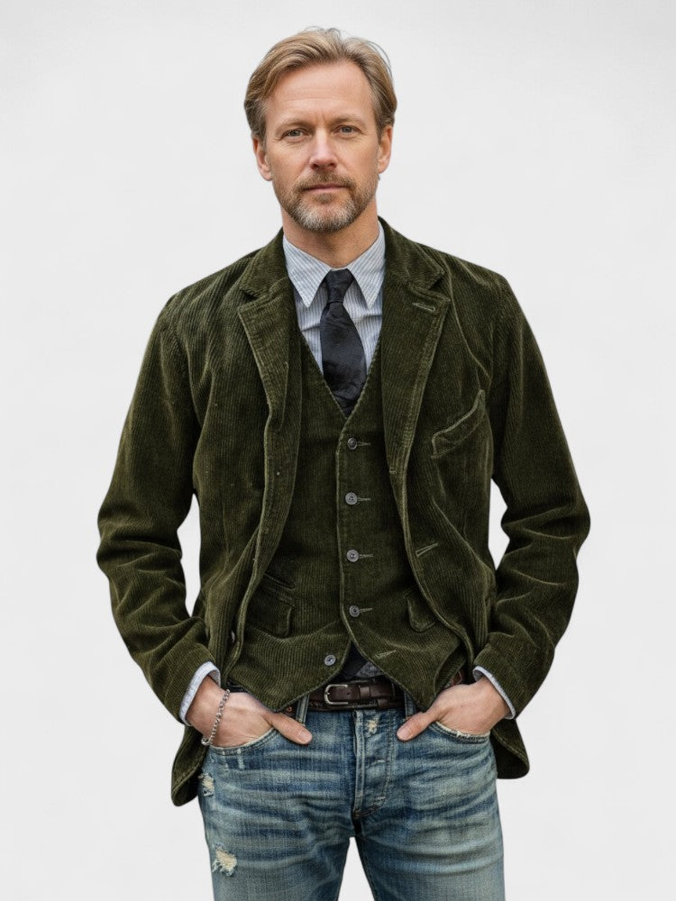 Radek™ | Vintage Jacket and Waistcoat