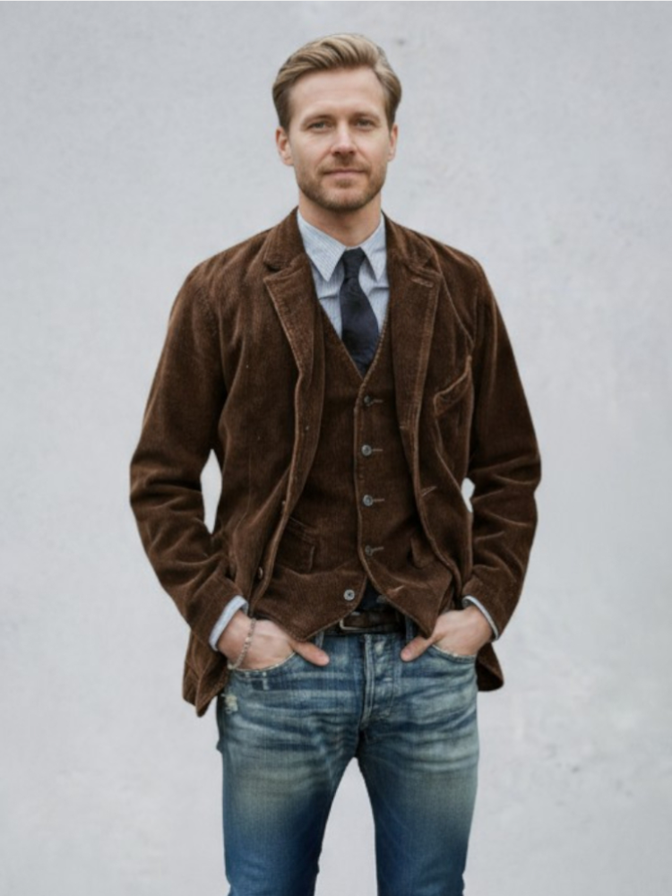 Radek™ | Vintage Jacket and Waistcoat