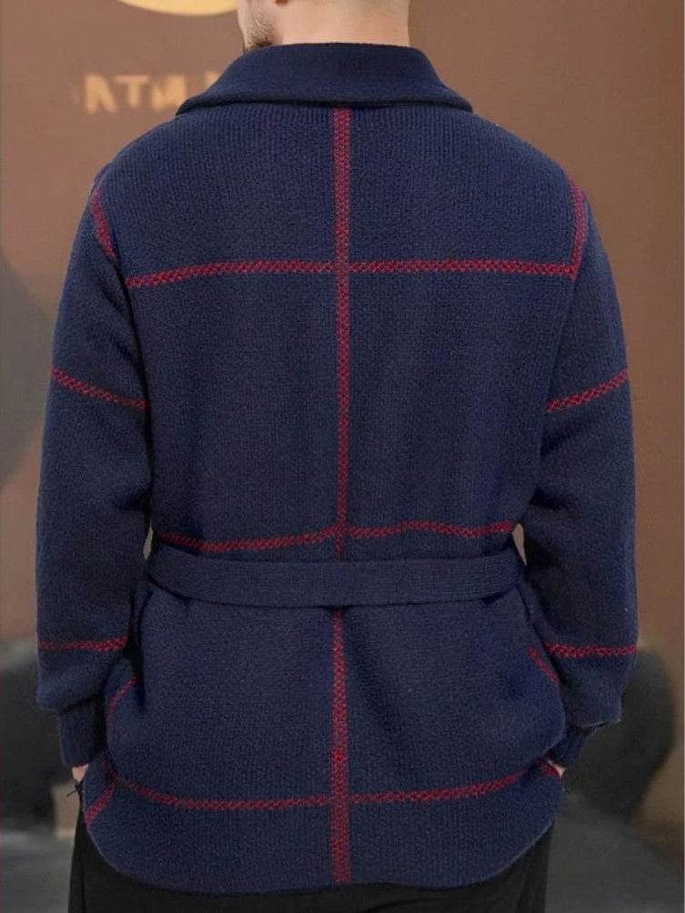 Rom™ | Knitted Coat with Belt