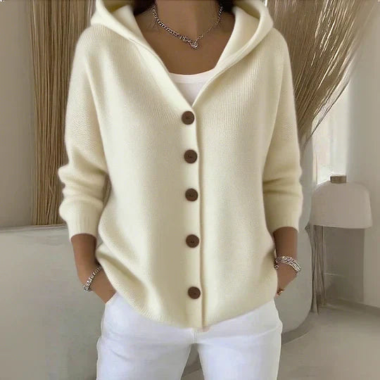 Janet | Trendy Hooded Cardigan