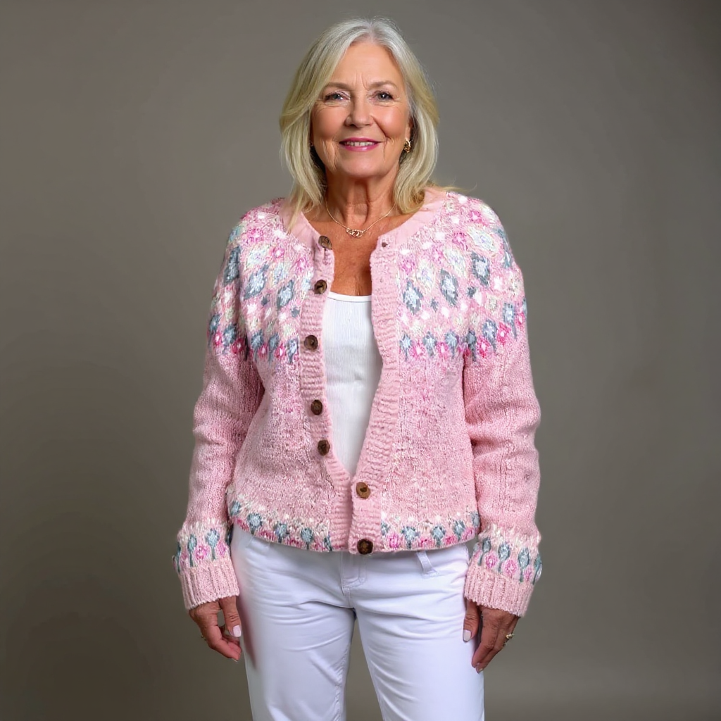 Hazel | Pink Cardigan